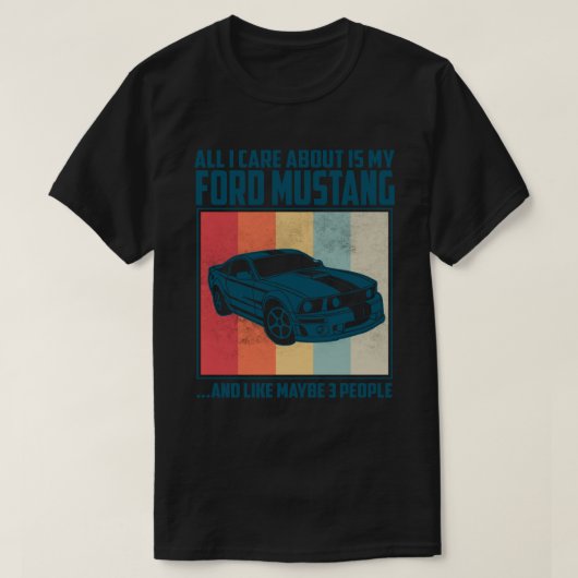 私は私のポ気にンティアックGtoと多分好きなのだ Tシャツ (デザイン正面)