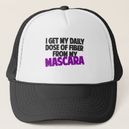 私は私のマスカラから繊維の私の毎日の線量を得ます キャップ