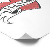 私は私のママを愛する子供ハートタトゥーマザーズ日_1 ポスター (角)