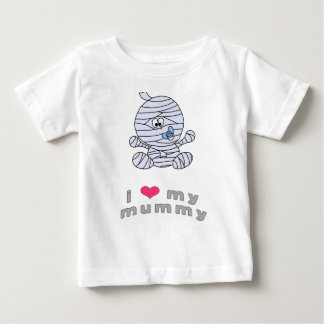 私は私のミイラを愛します ベビーTシャツ