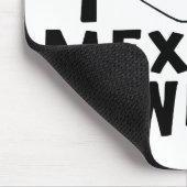 私は私のメキシコ妻を愛します マウスパッド (コーナー)