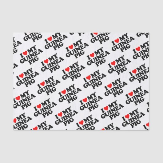 私は私のモルモットを愛します 薄葉紙 (正面)