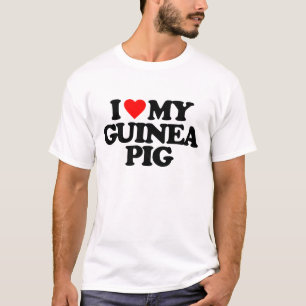 私は私のモルモットを愛します Tシャツ