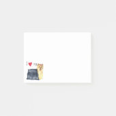 私は私のヨークシャーテリアを愛します ポストイット (正面)