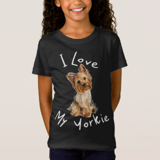 私は私のヨークシャーテリア男性の女性子供の犬のギフトアイディア Tシャツ