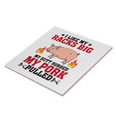 私は私のラックの大きなbbqが好き,お尻豚肉引用文 タイル (側面)