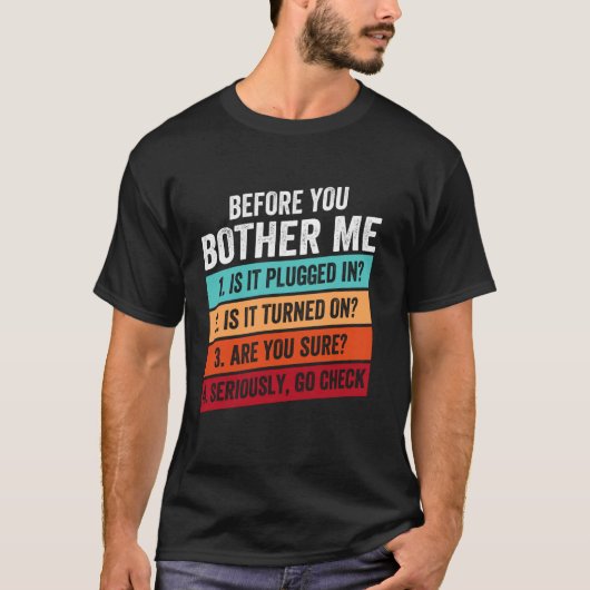 私は私のラップトップを持っている Tシャツ (正面)
