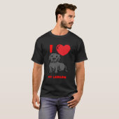 私は私のラブラドール3 Tシャツ (正面フル)