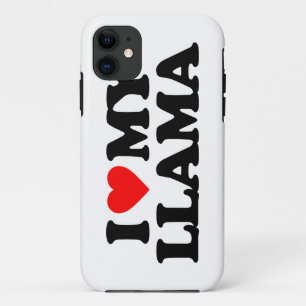 私は私のラマを愛します iPhone 11 ケース