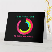 私は私のリングや輪フィットネスジムギフトを閉じるために来ている カード (黄色い花)