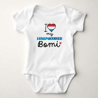 私は私のルクセンブルガーbomiかわいい ベビーボディスーツ