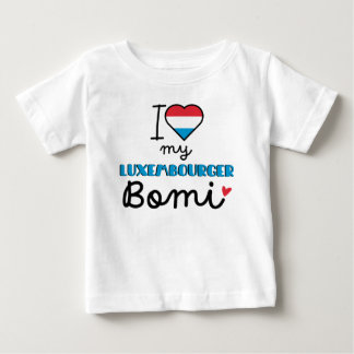 私は私のルクセンブルガーbomiかわいい ベビーTシャツ