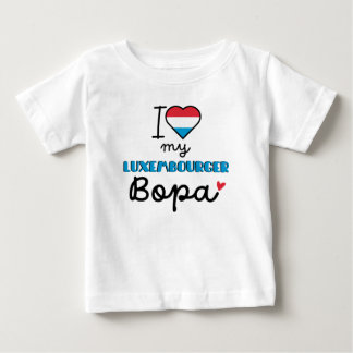 私は私のルクセンブルガーbopaかわいい ベビーTシャツ