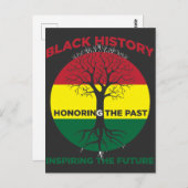 私は私のルーツプライドアフリカAfro Africanが誇りを持った大好き ポストカード (正面/裏面)