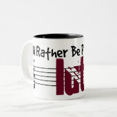 私は私のルーテ遊ーになりたい ツートーンマグカップ (正面左)