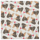 私は私のレオンバーガーが大好き ファブリック (見本)