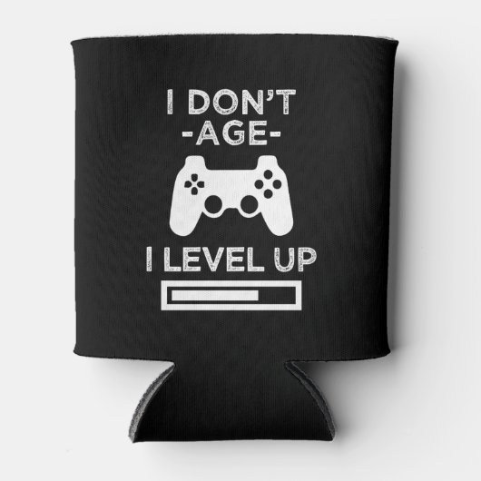 私は私のレベルを上げる年齢ではない – 涼しくおもしろいすることができる 缶クーラー (正面)