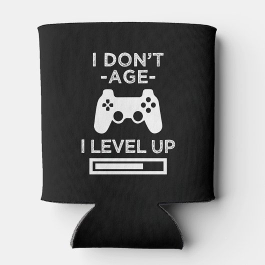 私は私のレベルを上げる年齢ではない – 涼しくおもしろいすることができる 缶クーラー (裏面)