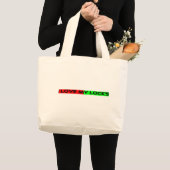 私は私のロックを愛します ラージトートバッグ (正面(商品))