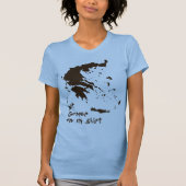 私は私のワイシャツのギリシャのグリースを得ました Tシャツ (正面)