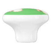 私は私のワイヤーキツネテリア セラミックノブ (側面)