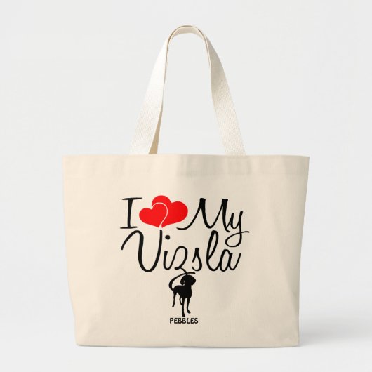 私は私のヴィツラバッグ ラージトートバッグ (正面)