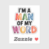 私は私の世界の男だ シール (シート)