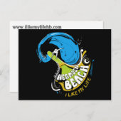 「私は私の人生が好き」オリジナルはがき ポストカード (正面/裏面)