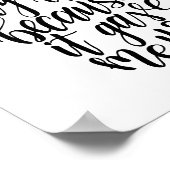 私は私の人生を愛してい与えるのは私のポスター ポスター (角)