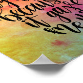 私は私の人生を愛してい与えるのは私のポスター ポスター (角)