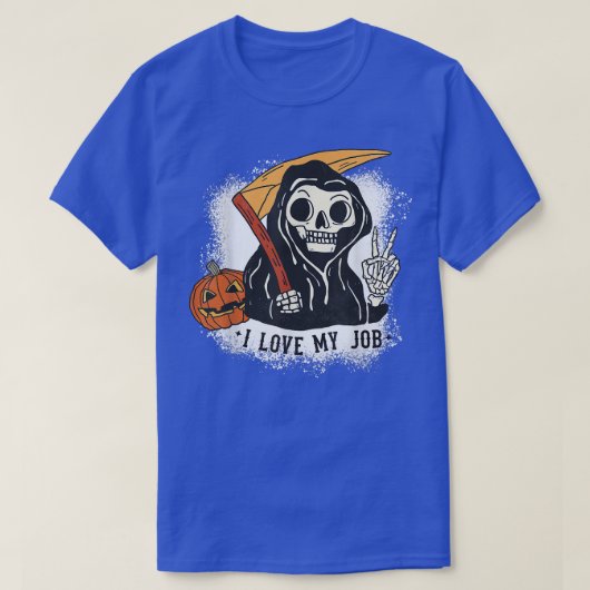 私は私の仕事のグルービーリーパーハロウィーンの衣装の少年たち Tシャツ (デザイン正面)