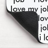 私は私の仕事のマウスパッドを愛します マウスパッド (コーナー)