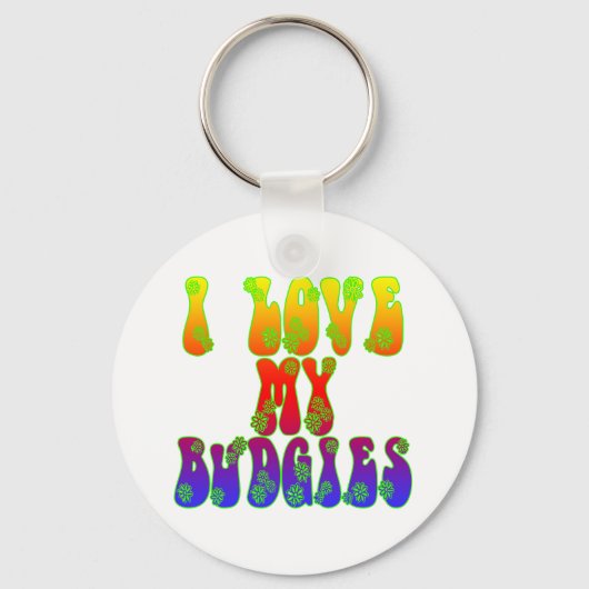 私は私の仲間が大好き キーホルダー (正面)