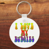 私は私の仲間が大好き キーホルダー (正面)