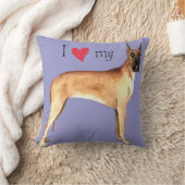 私は私の偉大なダンが大好き クッション (ブランケット)