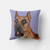 私は私の偉大なダンが大好き クッション (裏面)