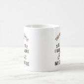 私は私の偉大なダンが大好き コーヒーマグカップ (中央)