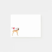 私は私の偉大なダンが大好き ポストイット (正面)