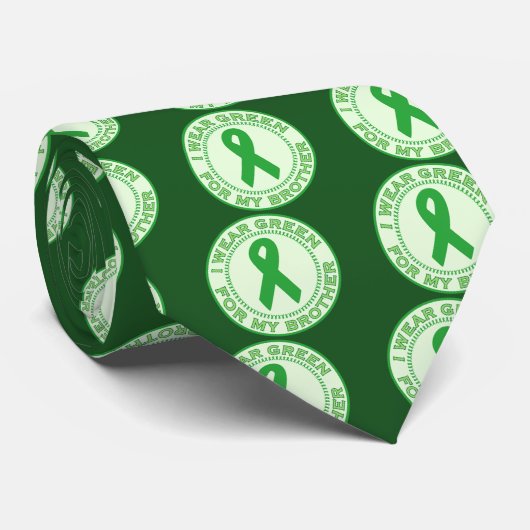 私は私の兄弟のための緑を身に着けています ネクタイ (ロール)
