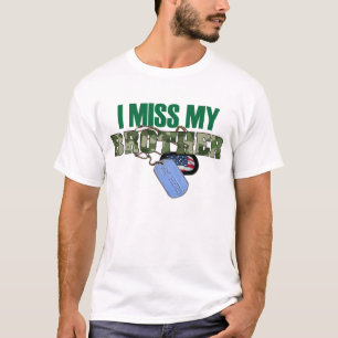 私は私の兄弟のTシャツを恋しく思います Tシャツ