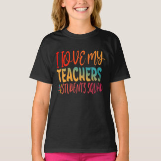 私は私の先生が大好き。 Tシャツ