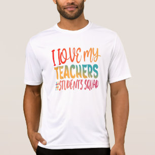 私は私の先生が大好き。 Tシャツ