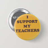 私は私の先生を支えます 缶バッジ (正面&裏面)