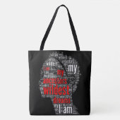 私は私の先祖の荒野の夢ブラックガール魔法 トートバッグ (正面)