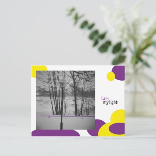 私は私の光 ポストカード (スタンド正面)