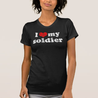 私は私の兵士のTシャツを愛します Tシャツ