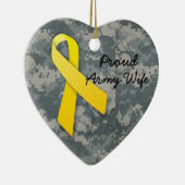 私は私の兵士を愛します セラミックオーナメント (右)