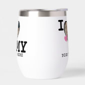 私は私の写真とパーソナライズされた文字が大好き (左面)