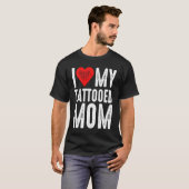 私は私の刺青ママが大好き Tシャツ (正面フル)