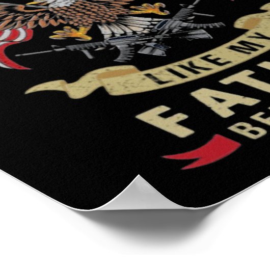 私は私の前に父のような退役軍人である1 ポスター (角)